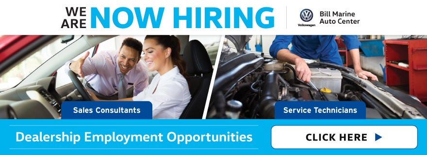 Career opportunities @ Bill Marine Volkswagen Springfield OH