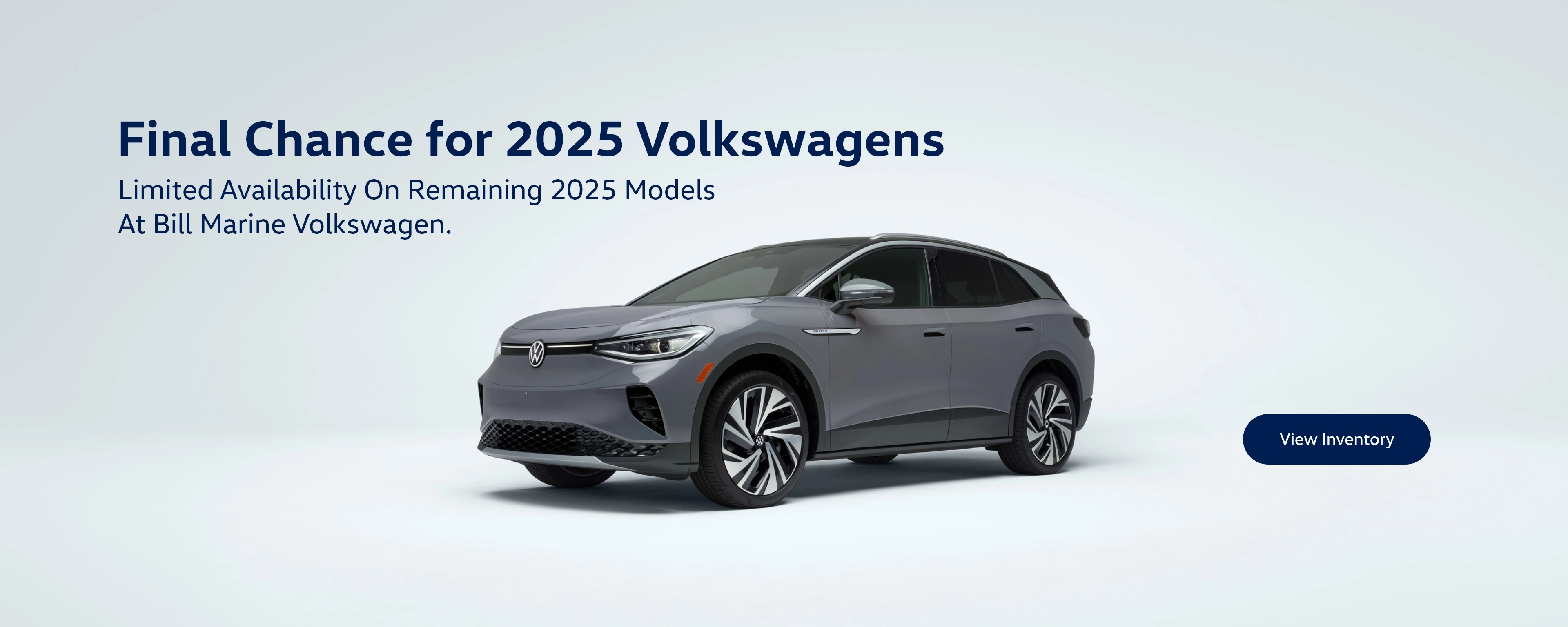 Final Chance for 2025 Volkswagen at Bill Marine Volkswagen in Springfield OH